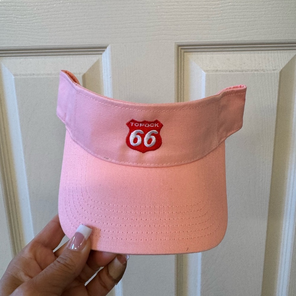 Womens Topock Pink Visor Cap